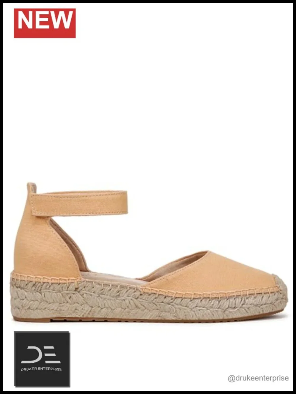 Naturalizer Espadrille Wedge Sandals Fabric Upper Ankle Strap